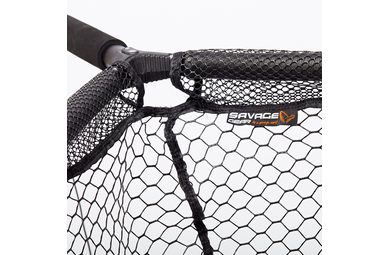 Savage Gear Podberák Pro Finezze Rubber Mesh Net L