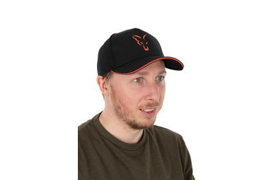 Fox Kšiltovka Collection Baseball Cap Black & Orange