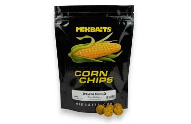 Mikbaits Boilies Corn Chips Slivka Moruša