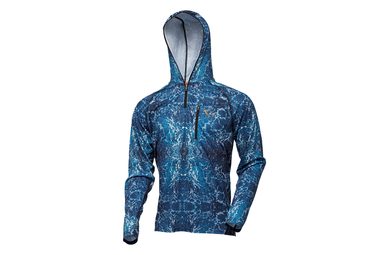 Savage Gear Mikina Salt UV Hoodie Sea Blue