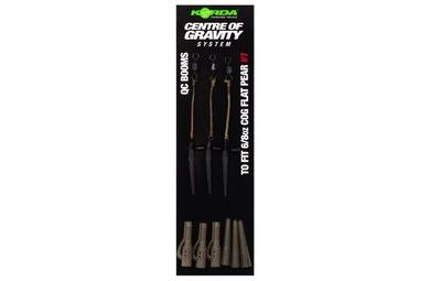 Korda Montáž Centre Of Gravity Boom QC Flat Pear 3 ks