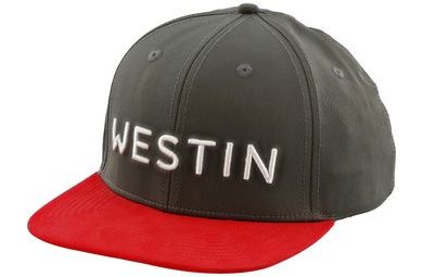 Westin Kšiltovka Smooth Viking Cap Grey/Red