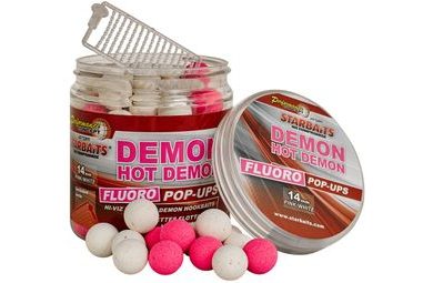 Starbaits Plovoucí boilies Pop Up Bright Hot Demon 50g