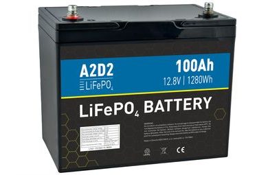 A2D2 Baterie LiFePO4 12,8V 100Ah M8