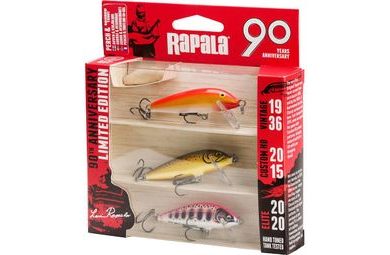 Rapala Wobler 90 Years Lure Kit Count Down 3ks