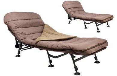 Fox Ležadlo so spacím vakom R Series Camo Sleep System