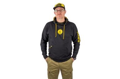 Black Cat Mikina Black Hoody