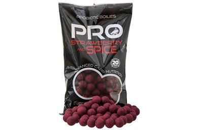 Starbaits Boilies Pro Strawberry Spice 800g