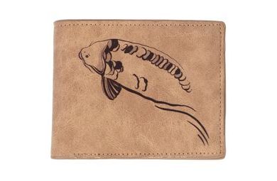 Giants fishing Peňaženka plávajúci kapor Brown Wallet Swimming Carp hnedá