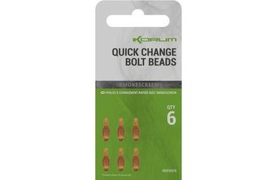 Korum Rychlovýměnný korálek Smokescreen Quick Change Bolt Beads 6ks