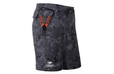 Giants Fishing Kraťasy Shorts Quick Dry UV50+ Camo Grey