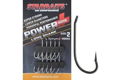 Starbaits Háček Power Long Shank 10ks