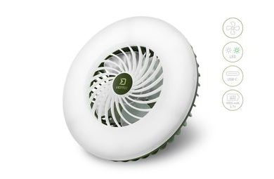 Delphin Ventilátor so svetlom Ventix