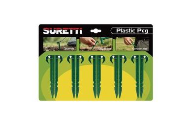 Suretti Plastové kolíky 10ks