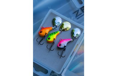 Zebco Tail Spinner Target Fish Spin Jig Set 3ks
