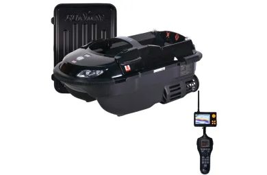 Boatman Zavážecí lodička Vulcan Pro s GPS a Echolotem Černá