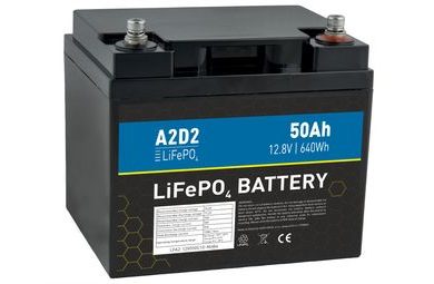 A2D2 Baterie LiFePO4 12,8V 50Ah M6 (Qinkual cells)