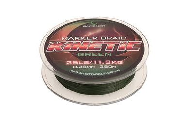 Gardner Splétaná šňůra Kinetic Marker Braid 0.28mm 25lb 250m