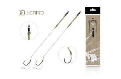 Delphin Návazec sCamo Boilie rig 2ks