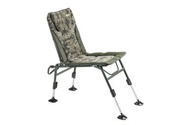 Trakker Křeslo komfortní s područkami Levelite Camo Longback Recliner