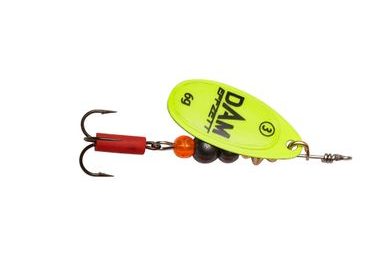 DAM Třpytka Effzett Predator Spinner Reflex Yellow