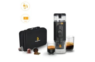 Handpresso Kávovar na batérie s kufrík E-presso plus Set 110ml