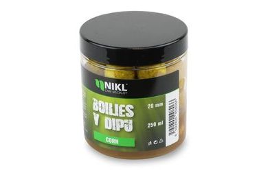 Nikl Boilies v dipe Corn 250ml