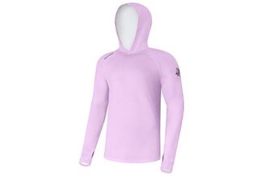 Giants fishing Dámske funkčné tričko s dlhým rukávom UV50+ Hoodie Purple