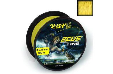 Black Cat Šňůra Zeus Line žlutá