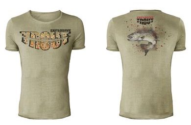 Hotspot Design Tričko Vintage Explosive Trout