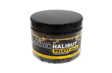 Chyť a pusť Pelety Black Halibut v lososovém proteinu 500ml