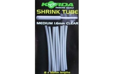 Korda Smršťovací bužírka Heat Shrink Tube clear 8ks