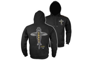 Vass Mikina Carp Rising Hoodie Black