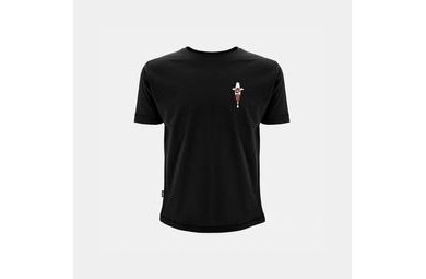 Fox Tričko Black / Camo Logo T-Shirt
