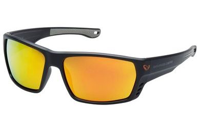 Savage Gear Okuliare Savage Polarized 2 Black Orange Revo