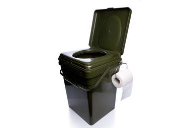 RidgeMonkey Kompaktní přenosná toaleta CoZee Toilet Seat Full Kit