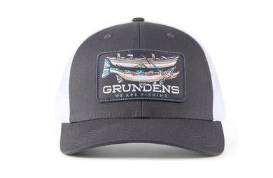 Grundéns Kšiltovka Drift Boat Trucker Charcoal/White O/S