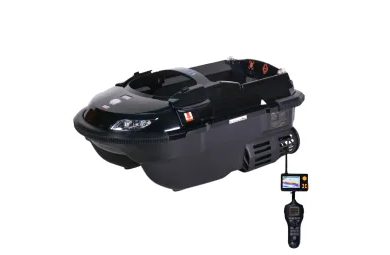 Boatman Zavážecí lodička Vulcan s Echolotem Černá