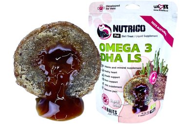 LK Baits Pet Doplněk stravy Nutrigo Dog Supplement Omega-3 Algae DHA LS