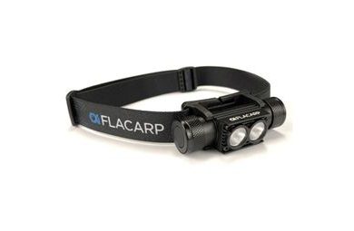 Flacarp Vodotěsná nabíjecí čelovka HL3UV bílá + UV LED