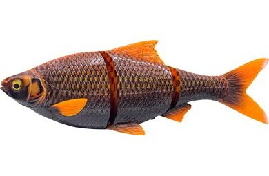Savage Gear Gumová nástraha 3D Line Thru Roach Slow Sinking Black Orange