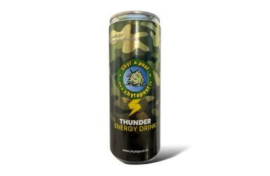 Chyť a pusť Energetický drink Thunder 250ml