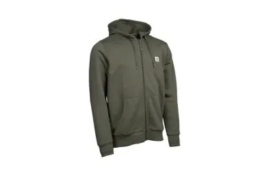 Nash Mikina Make It Happen Badge Zipped Hoody Green