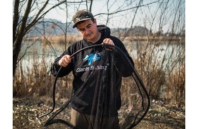 Fencl Originální náhradní pogumovaná podběráková síť 300 x 85cm