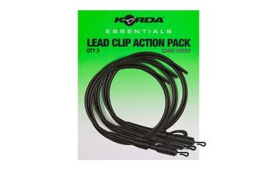 Korda Montáž Essentials Lead Clip Action Pack 3ks