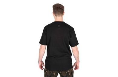 Fox Tričko Black / Camo Logo T-Shirt