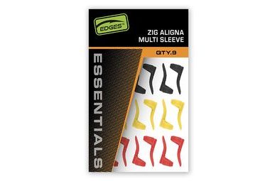Fox Sada na Zig Rig Edges Zig Aligna kit Multi Sleeve kit 9ks