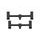 Fox Hrazdy Black Label Slim Adjustable 2 Rod Buzz Bars