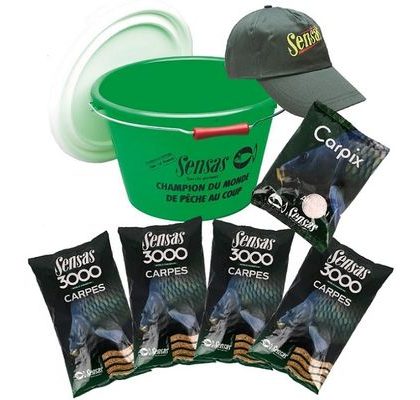 Sensas Akčný vedierko s krmením Kapor