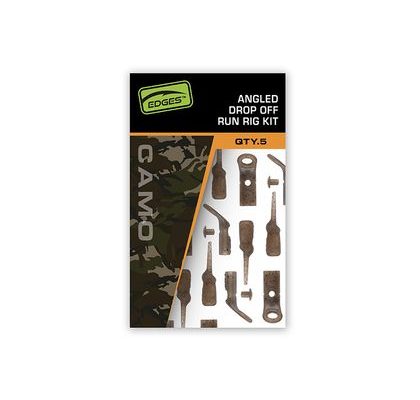 Fox Závěsky Edges Camo Angled Drop Off Run Rig Kit 5ks